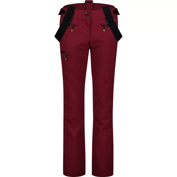  Pantaloni de schi pentru femei NORDBLANC INDESTRUCTIBLE NBWP7939 BURGUNDIA 