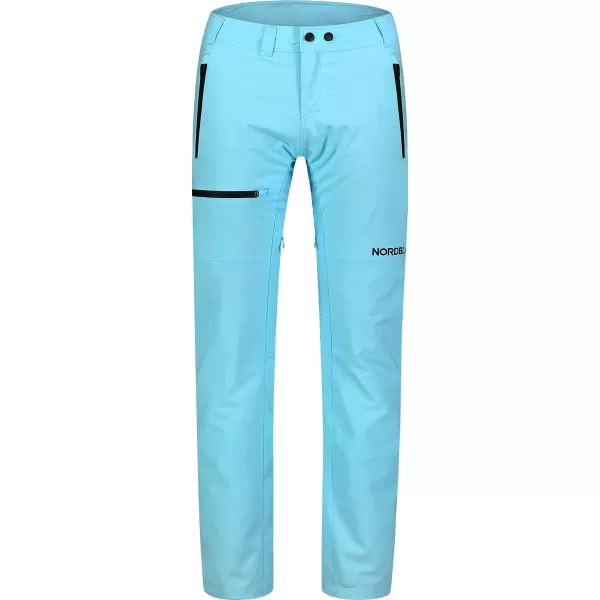  Pantaloni de exterior impermeabili pentru femei NORDBLANC PEACEFUL NBFPL7961 ALBASTRU DESCHIS 