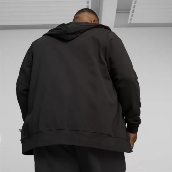  Hanorac pentru bărbați PUMA BETTER ESSENTIALS FZ HOODIE 675979-01 NEGRU 