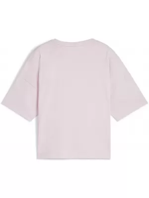Tricou pentru femei PUMA ESS CROPPED LOGO TEE 586866-60 VIOLET