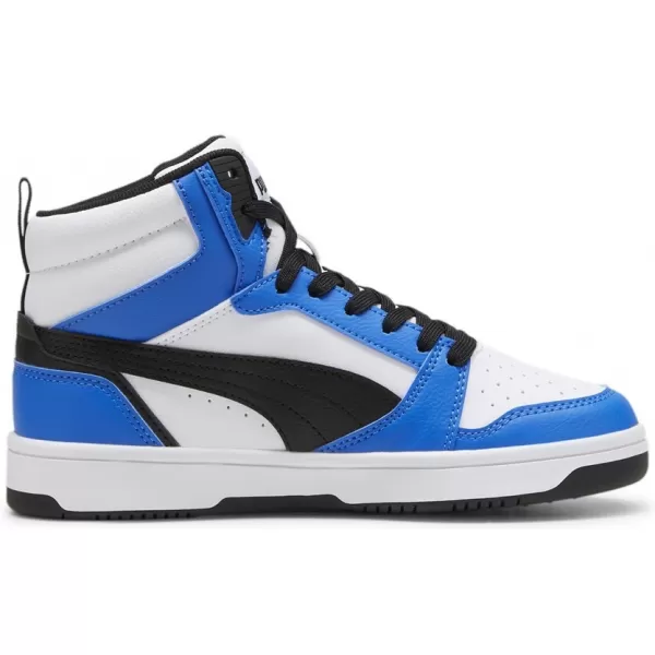  Pantofi pentru copii PUMA REBOUND V6 MID JR 393831-06 ALB 