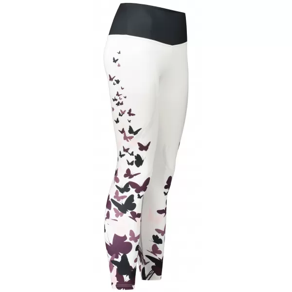  Jambiere lungi premium de damă ALTISPORT VOJ/ALW022LEG01 ALB 