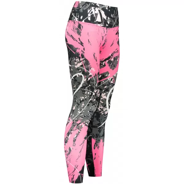  Jambiere lungi premium de damă ALTISPORT VOJ/ALW018LEG01 NEGRU ROZ 