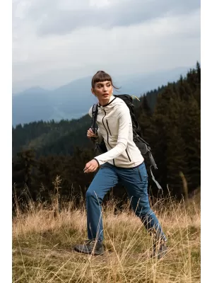 Pantaloni de exterior impermeabili pentru femei NORDBLANC PEACEFUL NBFPL7961 ALBASTRU