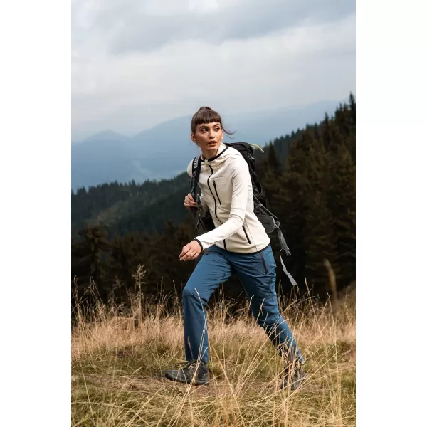  Pantaloni de exterior impermeabili pentru femei NORDBLANC PEACEFUL NBFPL7961 ALBASTRU 