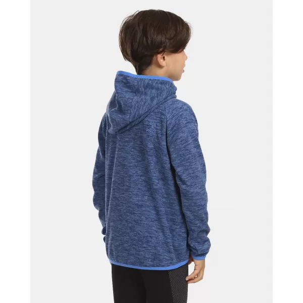  Hanorac fleece pentru băieți KILPI FLOND-JB UJ0207KI ALBASTRU ÎNCHIS 