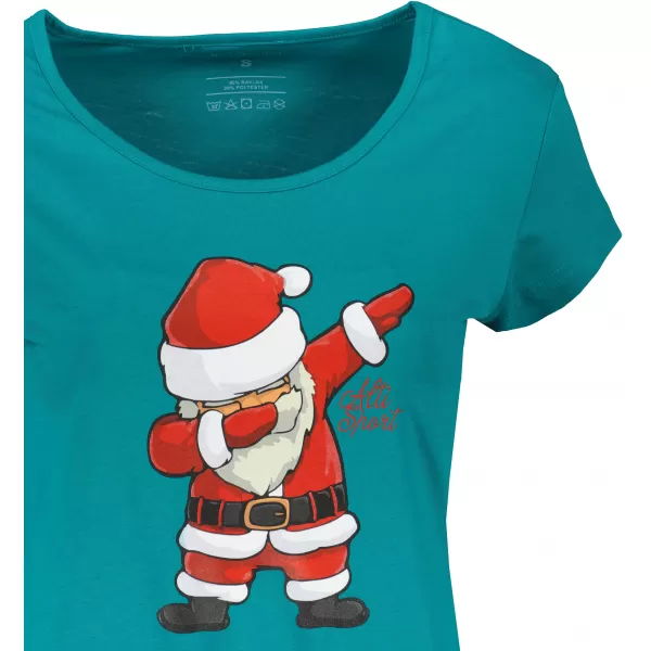  Tricou pentru femei ALTISPORT VANOCE02W120 TURCOAZ ÎNCHIS 