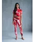 Jambiere lungi premium de damă ALTISPORT VOJ/ALW001LEG01 ROȘU