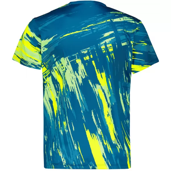  Tricou funcțional premium pentru bărbați ALTISPORT VOJ/ALM010TR01 KEROSEN/GALBEN 