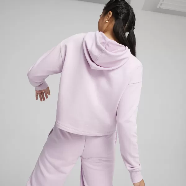  Hanorac de dama PUMA ESS CROPPED LOGO HOODIE TR 586870-60 ROZ 