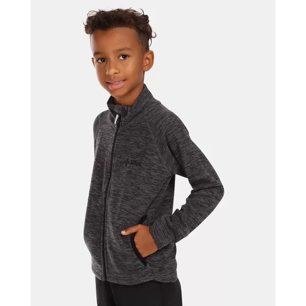  Hanorac fleece pentru copii KILPI ALACANT-J UJ0203KI GRI ÎNCHIS 