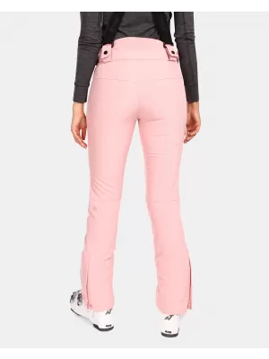 Pantaloni de schi softshell pentru femei KILPI DIONE-W UL0408KI ROZ DESCHIS