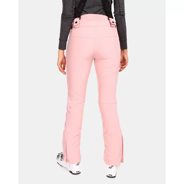  Pantaloni de schi softshell pentru femei KILPI DIONE-W UL0408KI ROZ DESCHIS 