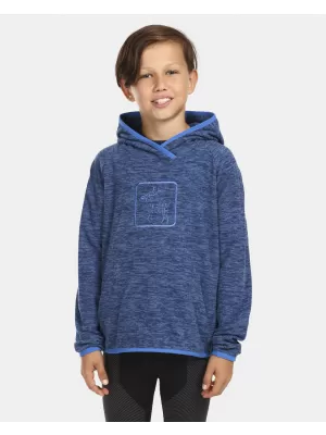 Hanorac fleece pentru băieți KILPI FLOND-JB UJ0207KI ALBASTRU ÎNCHIS