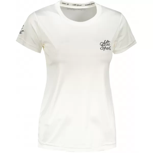  Tricou funcțional premium pentru femei ALTISPORT VOJ/ALW000TR01 ALB 