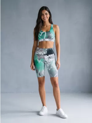 Sutien sport premium pentru femei ALTISPORT VOJ/ALW017POD01 TURCOAZ