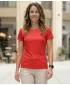 Tricou funcțional premium pentru femei ALTISPORT VOJ/ALW000TR01 ROȘU