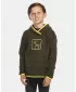 Hanorac fleece pentru băieți KILPI FLOND-JB UJ0207KI VERDE