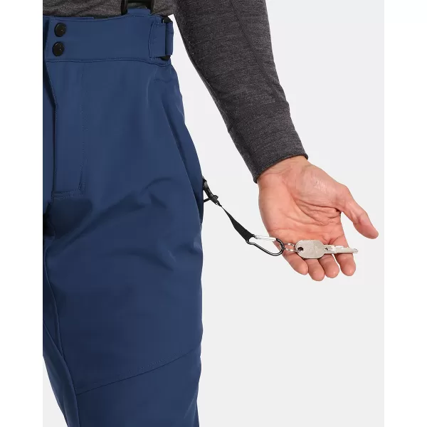  Pantaloni de schi pentru bărbați KILPI RHEA-M UM0409KI ALBASTRU ÎNCHIS 