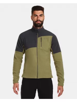Hanorac pentru bărbați din fleece KILPI GLANDER-M UM0210KI VERDE