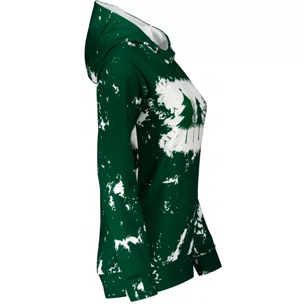  Hanorac funcțional premium pentru femei ALTISPORT VOJ/ALWVN4MI01 VERDE 