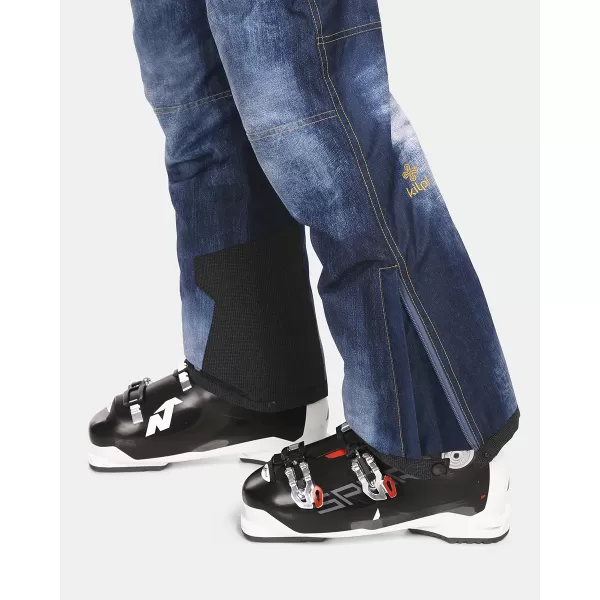  Pantaloni de schi pentru bărbați KILPI DENIMO-M UM0407KI ALBASTRU ÎNCHIS 