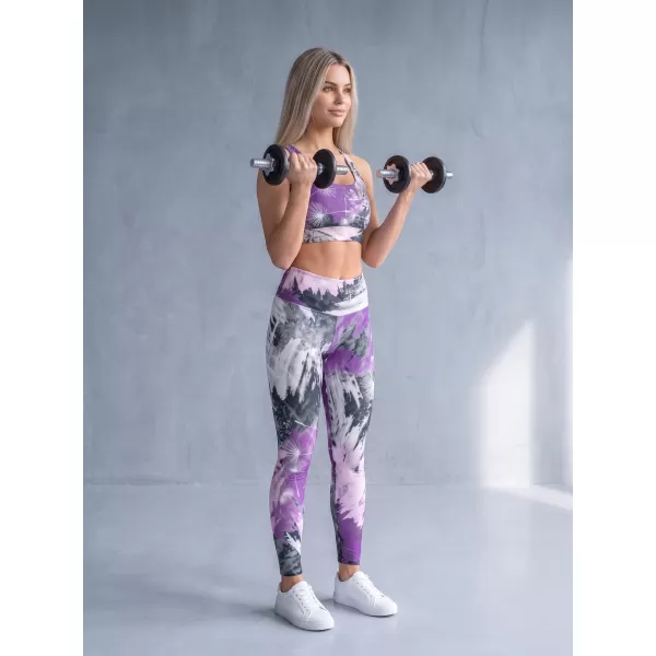  Sutien sport premium pentru femei ALTISPORT VOJ/ALW016POD01 VIOLET 