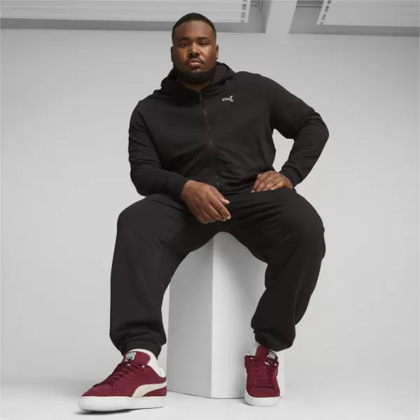  Hanorac pentru bărbați PUMA BETTER ESSENTIALS FZ HOODIE 675979-01 NEGRU 