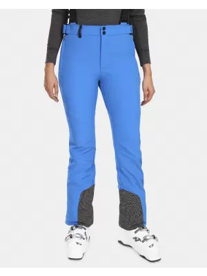Pantaloni de schi softshell pentru femei KILPI RHEA-W UL0407KI ALBASTRU