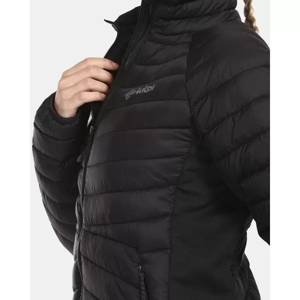  Jachetă izolată de damă KILPI ACTIS-W UL0117KI NEGRU 