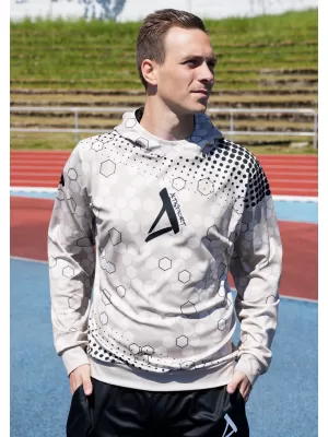 Hanorac funcțional premium pentru bărbați ALTISPORT VOJ/ALM005MI01 MARO