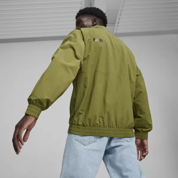  Jachetă pentru bărbați PUMA STYLE WINDBREAKER 623685-33 VERDE 