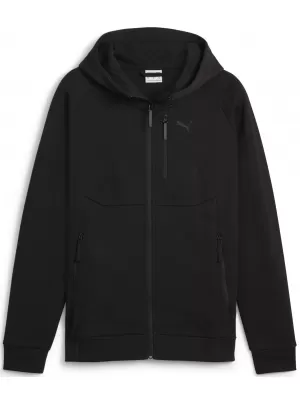 Hanorac pentru bărbați PUMA TECH FULL-ZIP HOODIE 624385-01 NEGRU