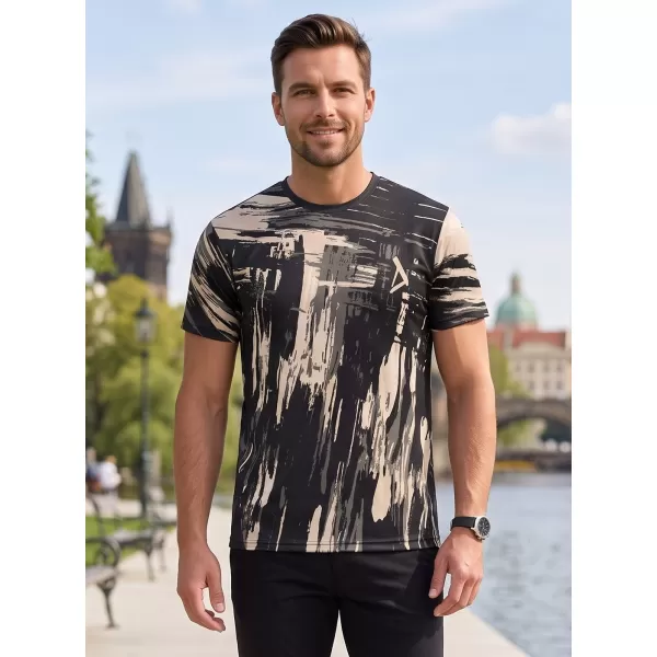  Tricou funcțional premium pentru bărbați ALTISPORT VOJ/ALM010TR01 NEGRU MARO 