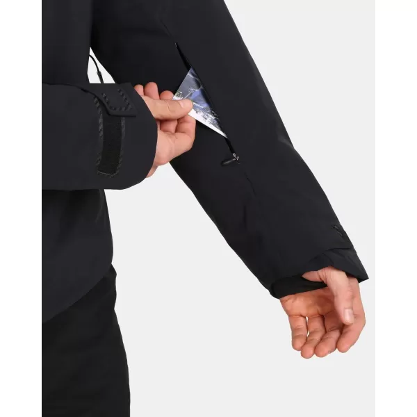  Jachetă de schi pentru bărbați KILPI LTD ASTER-M UM0141KI NEGRU 
