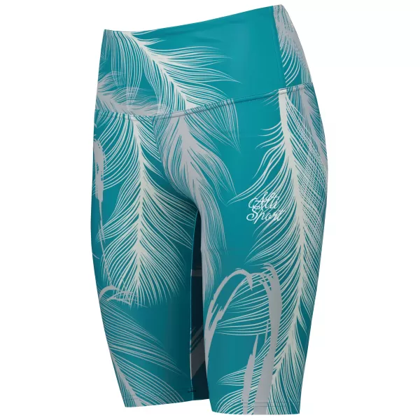  Jambiere de damă deasupra genunchiului premium ALTISPORT VOJ/ALW001LEG02 SMARALD 