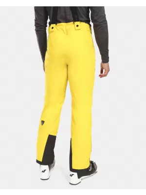 Pantaloni de schi pentru bărbați KILPI METHONE-M UM0405KI CHIHLIMBAR