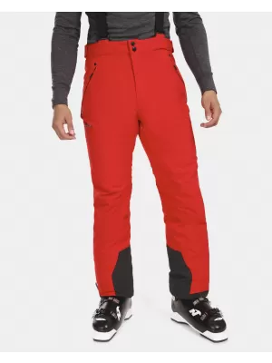 Pantaloni de schi pentru bărbați KILPI METHONE-M UM0405KI ROŞU