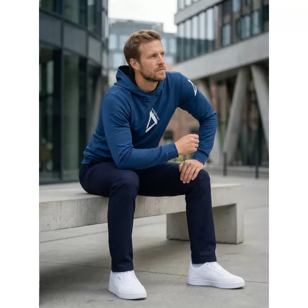  Hanorac funcțional premium pentru bărbați ALTISPORT VOJ/ALM013MI01 ALBASTRU MARIN 