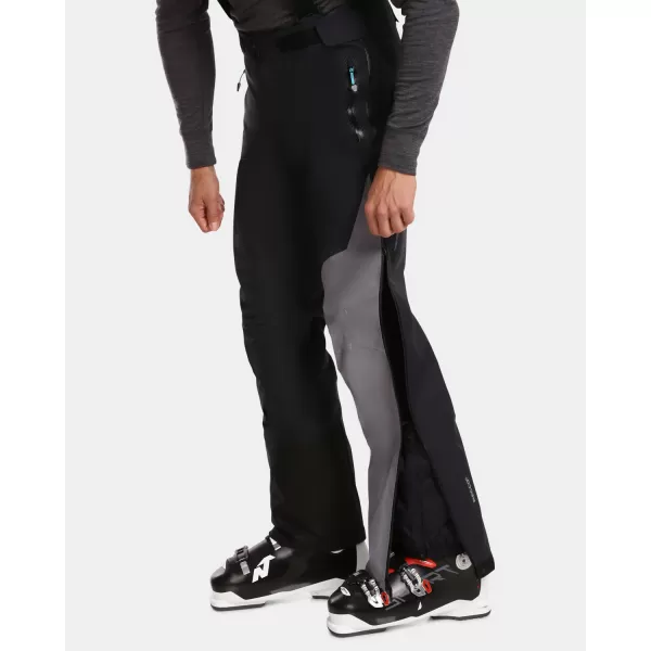  Pantaloni de schi pentru bărbați KILPI LTD COSMO-M UM0430KI NEGRU 