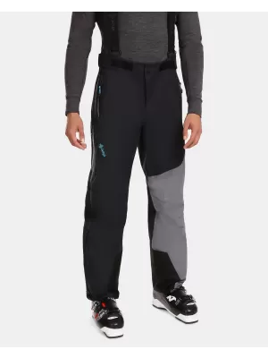 Pantaloni de schi pentru bărbați KILPI LTD COSMO-M UM0430KI NEGRU