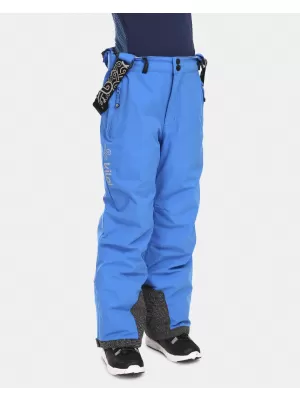 Pantaloni de schi pentru copii KILPI MIMAS-J UJ0401KI ALBASTRU