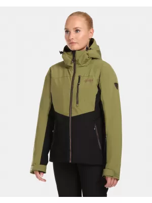 Jachetă de schi pentru femei KILPI FLIP-W UL0113KI VERDE