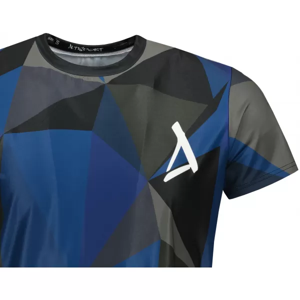  Tricou funcțional premium plus pentru bărbați ALTISPORT VOJ/ALM007TR02 ALBASTRU INCHIS 