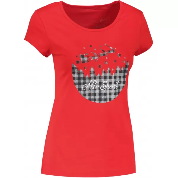  Tricou pentru femei ALTISPORT VANOCE01W122 ROȘU 