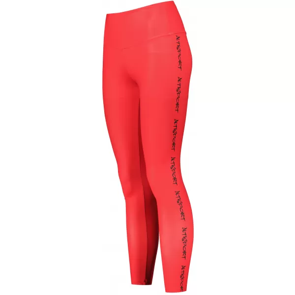  Jambiere lungi premium de damă ALTISPORT VOJ/ALW021LEG01 ROȘU 