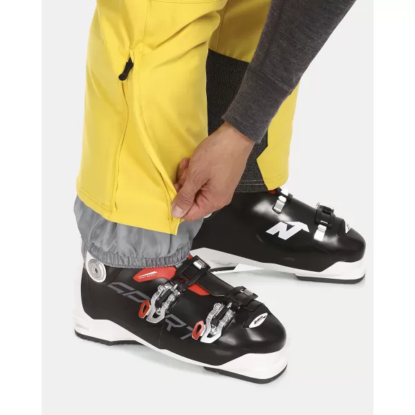  Pantaloni de schi pentru bărbați KILPI MIMAS-M UM0406KI CHIHLIMBAR 