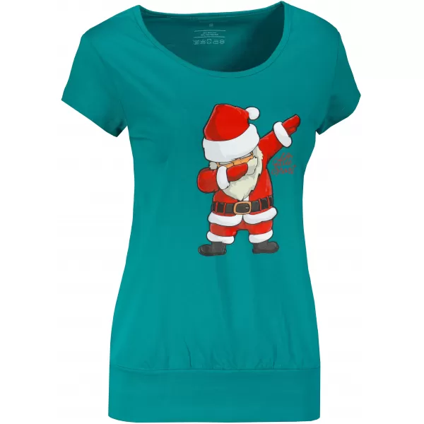  Tricou pentru femei ALTISPORT VANOCE02W120 TURCOAZ ÎNCHIS 