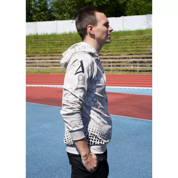  Hanorac funcțional premium pentru bărbați ALTISPORT VOJ/ALM005MI01 MARO 