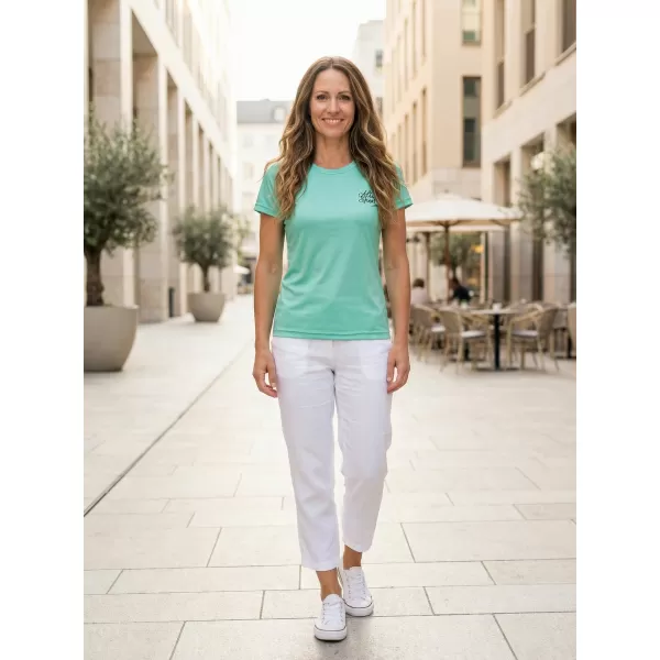  Tricou funcțional premium pentru femei ALTISPORT VOJ/ALW000TR01 TURCOAZ 